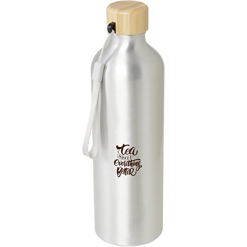 Malpeza butelka na wodę o pojemności 770 ml wykonana z aluminium pochodzącego z recyklingu z cert, Obraz 2