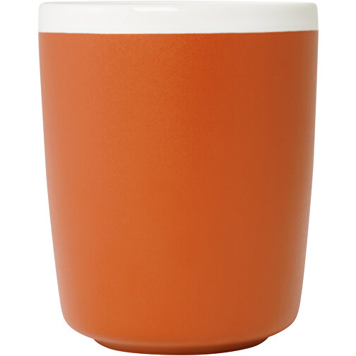 Lilio Keramiktasse 310 Ml , orange, Keramik, 8,10cm x 10,00cm x 10,70cm (Länge x Höhe x Breite), Bild 2