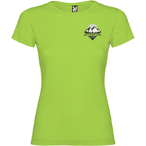 Jamaika T-Shirt Für Damen , oasis green, Single jersey Strick 100% Baumwolle, 155 g/m2, XL, , Bild 2