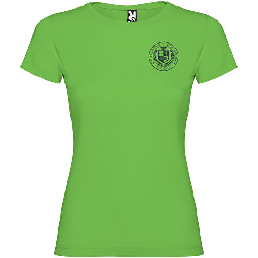 Jamaika T-Shirt Für Damen , grass green, Single jersey Strick 100% Baumwolle, 155 g/m2, XL, , Bild 2