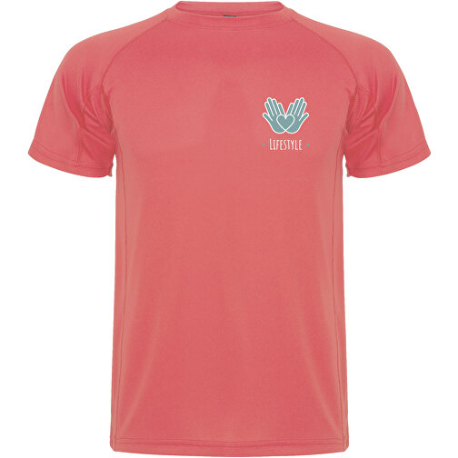 T-shirt sportiva da uomo a maniche corte Montecarlo, Immagine 2