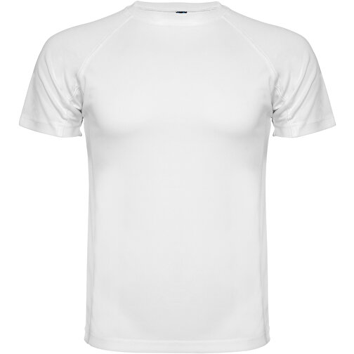 Montecarlo Sport T-Shirt Für Herren , weiß, Piqué Strick 100% Polyester, 150 g/m2, XL, , Bild 1