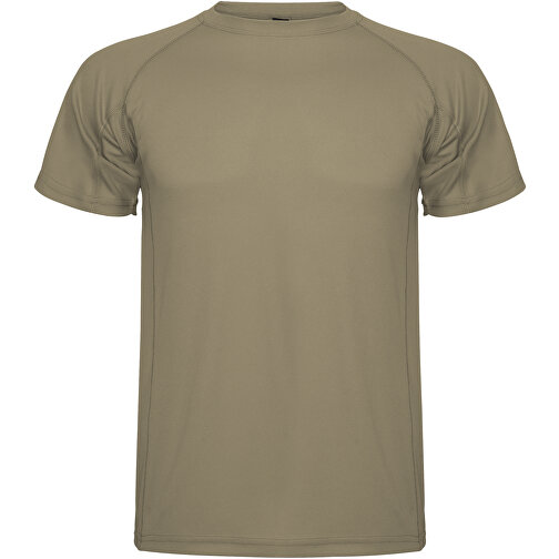 Montecarlo Sport T-Shirt Für Herren , dark sand, Piqué Strick 100% Polyester, 150 g/m2, 2XL, , Bild 1