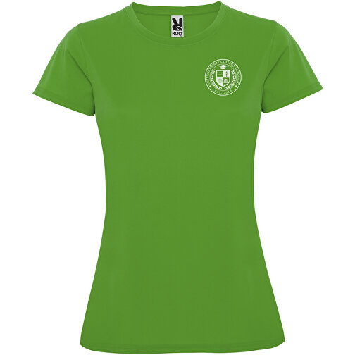 Montecarlo Sport T-Shirt Für Damen , green fern, Piqué Strick 100% Polyester, 150 g/m2, XL, , Bild 2