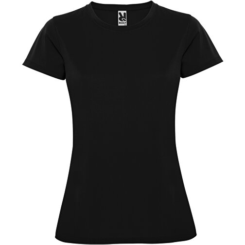 Montecarlo Sport T-Shirt Für Damen , schwarz, Piqué Strick 100% Polyester, 150 g/m2, M, , Bild 1