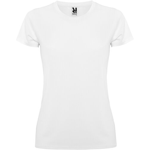 Montecarlo Sport T-Shirt Für Damen , weiß, Piqué Strick 100% Polyester, 150 g/m2, L, , Bild 1