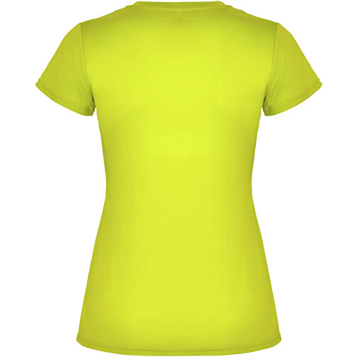 Montecarlo Sport T-Shirt Für Damen , fluor yellow, Piqué Strick 100% Polyester, 150 g/m2, 2XL, , Bild 3