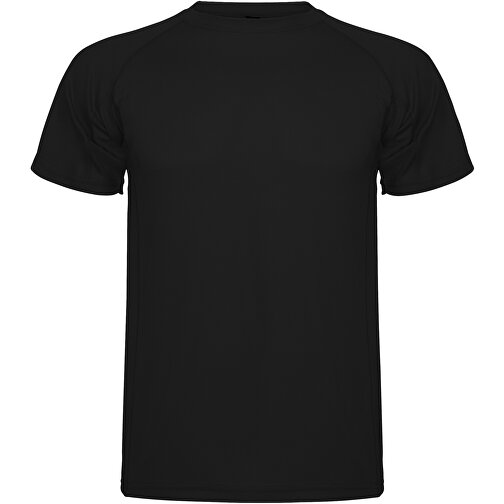 Montecarlo Sport T-Shirt Für Kinder , schwarz, Piqué Strick 100% Polyester, 150 g/m2, 4, , Bild 1