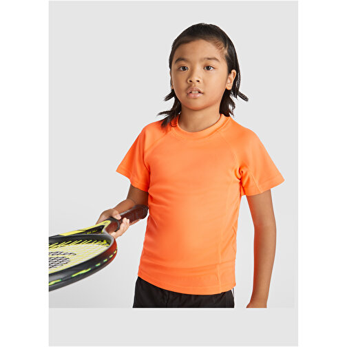 Montecarlo Sport T-Shirt Für Kinder , mauve, Piqué Strick 100% Polyester, 150 g/m2, 8, , Bild 4