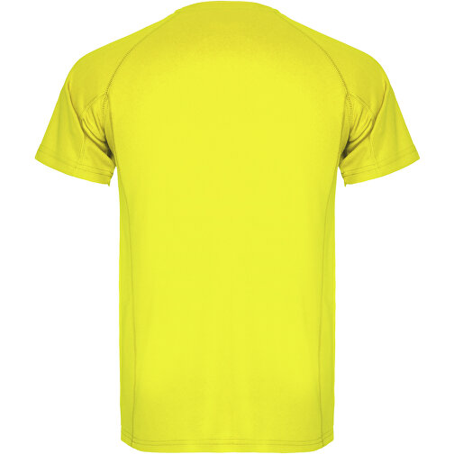 Montecarlo Sport T-Shirt Für Kinder , fluor yellow, Piqué Strick 100% Polyester, 150 g/m2, 12, , Bild 3
