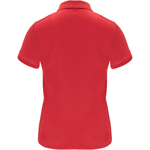 Monzha Sport Poloshirt Für Damen , rot, Piqué Strick 100% Polyester, 150 g/m2, XL, , Bild 3