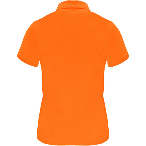 Monzha Sport Poloshirt Für Damen , fluor orange, Piqué Strick 100% Polyester, 150 g/m2, S, , Bild 3