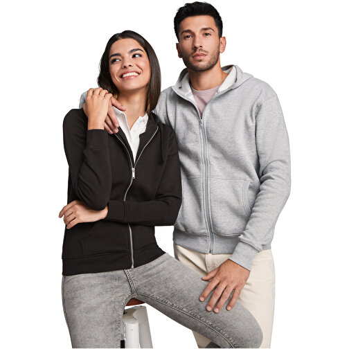 Sudadera con capucha y cremallera completa unisex 'Montblanc', Imagen 5