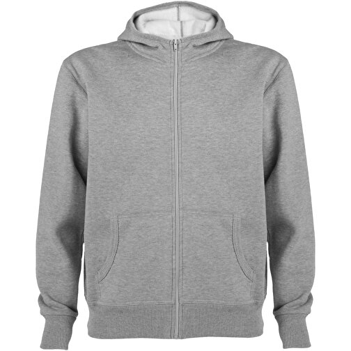 Montblanc Kapuzensweatjacke Unisex , marl grey, Strick 50% Baumwolle, 50% Polyester, 280 g/m2, M, , Bild 1