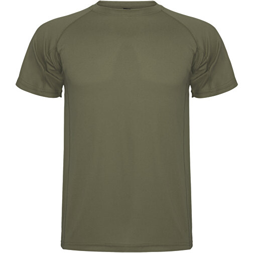 Montecarlo Sport T-Shirt Für Herren , militar green, Piqué Strick 100% Polyester, 150 g/m2, L, , Bild 1