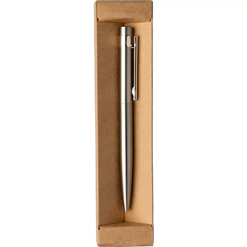 Stylo à bille twist Hannelore en acier inoxydable recyclé, Image 6