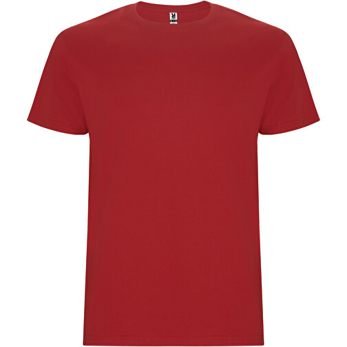 Stafford T-Shirt Für Kinder , rot, Single jersey Strick 100% Baumwolle, 190 g/m2, 7/8, , Bild 1
