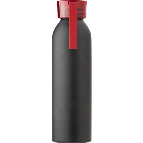 Aluminium Flasche(650 Ml) Henley , rot, Aluminium, Metall, PS, , Bild 1