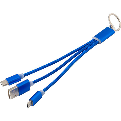 USB-laddningskabel i aluminium Alvin, Bild 3