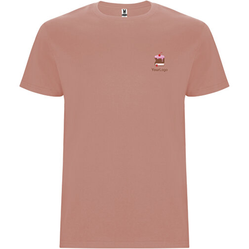 Stafford T-Shirt Für Kinder , clay orange, Single jersey Strick 100% Baumwolle, 190 g/m2, 9/10, , Bild 2