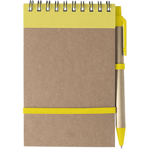 Notebook Emory wykonany z kartonu pochodzacego z recyklingu, Obraz 1