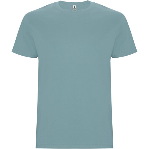 Stafford T-Shirt Für Kinder , dusty blue, Single jersey Strick 100% Baumwolle, 190 g/m2, 9/10, , Bild 1