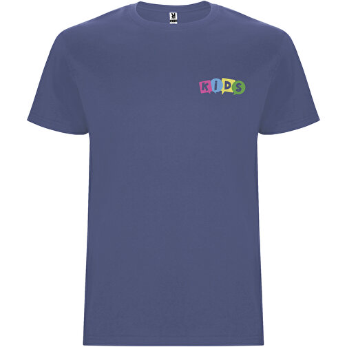 Stafford T-Shirt Für Kinder , blue denim, Single jersey Strick 100% Baumwolle, 190 g/m2, 9/10, , Bild 2