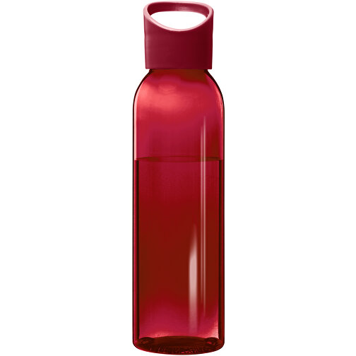Sky  650 Ml Sportflasche Aus Recyceltem Kunststoff , rot, Recycelter PET Kunststoff, Recycelter PP Kunststoff, 6,75cm x 25,40cm x 6,75cm (Länge x Höhe x Breite), Bild 3