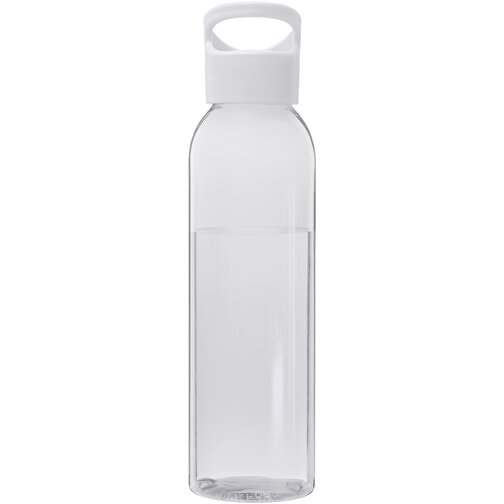 Sky  650 Ml Sportflasche Aus Recyceltem Kunststoff , weiß, Recycelter PET Kunststoff, Recycelter PP Kunststoff, 6,75cm x 25,40cm x 6,75cm (Länge x Höhe x Breite), Bild 2