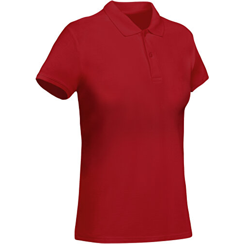 Prince Poloshirt Für Damen , rot, Piqué Strick 100% Bio Baumwolle, 210 g/m2, 3XL, , Bild 4
