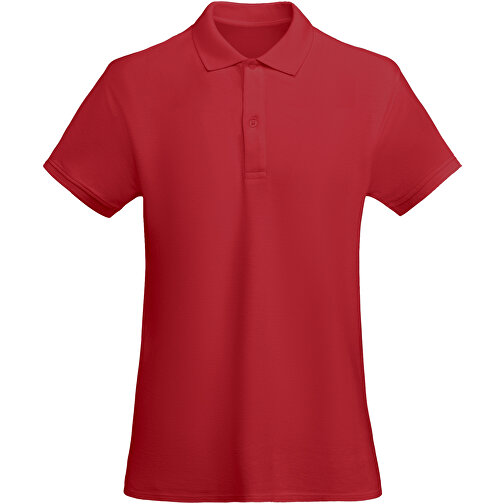 Prince Poloshirt Für Damen , rot, Piqué Strick 100% Bio Baumwolle, 210 g/m2, XL, , Bild 1