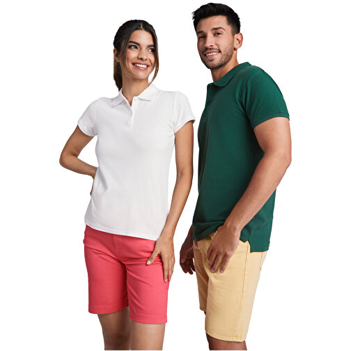 Prince Poloshirt Für Damen , rot, Piqué Strick 100% Bio Baumwolle, 210 g/m2, M, , Bild 7