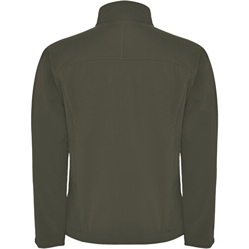 Rudolph Softshelljacke Unisex , dark military green, 95% Polyester, 5% Elastan, 300 g/m2, Bonding, Microfleece 100% Polyester, XL, , Bild 3