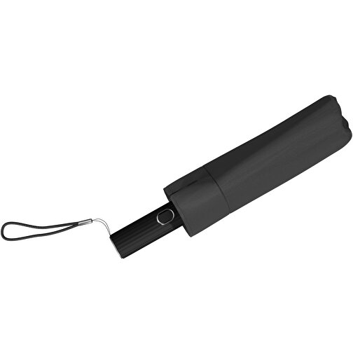 SCX.design R01 Regenschirm Halbautomatisch , schwarz, Recyceltes PET Pongee Polyester, ABS Kunststoff, Gummi, 32,00cm (Höhe), Bild 5