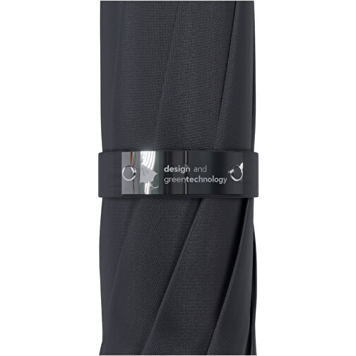 SCX.design R01 Regenschirm Halbautomatisch , schwarz, Recyceltes PET Pongee Polyester, ABS Kunststoff, Gummi, 32,00cm (Höhe), Bild 7