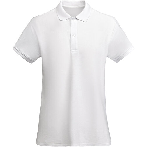 Prince Poloshirt Für Damen , weiß, Piqué Strick 100% Bio Baumwolle, 210 g/m2, 3XL, , Bild 1