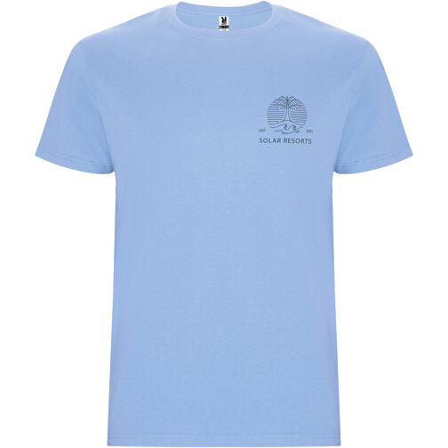 Stafford T-Shirt Für Herren , himmelblau, Single jersey Strick 100% Baumwolle, 190 g/m2, 2XL, , Bild 2