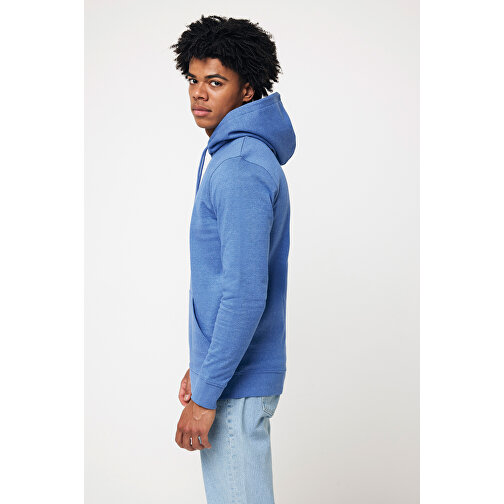 Iqoniq Torres Ungefärbter Hoodie Aus Recycelter Baumwolle , heather blue, 50% recycelte und 50% biologische Baumwolle, M, 73,00cm x 1,00cm (Länge x Höhe), Bild 6