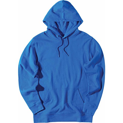 Iqoniq Jasper Hoodie Aus Recycelter Baumwolle , Königsblau, 50% recycelte und 50% biologische Baumwolle, XS, 65,00cm x 1,00cm (Länge x Höhe), Bild 3