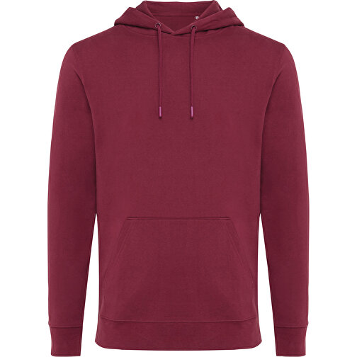 Iqoniq Jasper Hoodie Aus Recycelter Baumwolle , burgunderrot, 50% recycelte und 50% biologische Baumwolle, XXL, 79,00cm x 1,00cm (Länge x Höhe), Bild 1