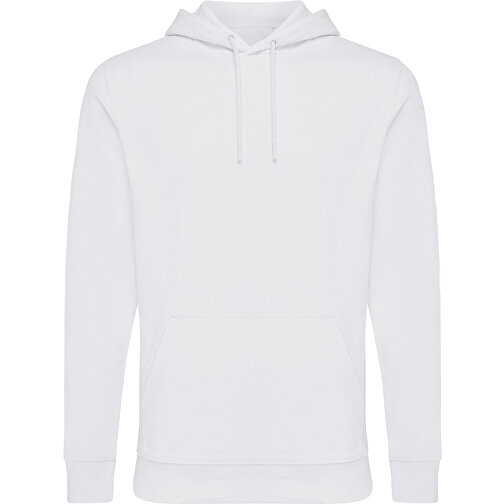 Iqoniq Jasper Hoodie Aus Recycelter Baumwolle , weiß, 50% recycelte und 50% biologische Baumwolle, XS, 65,00cm x 1,00cm (Länge x Höhe), Bild 1