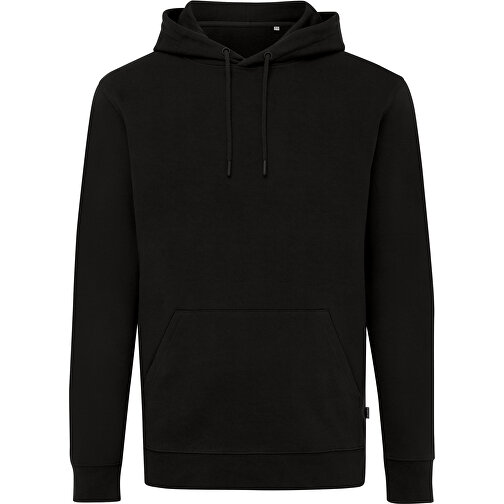 Iqoniq Jasper Hoodie Aus Recycelter Baumwolle , schwarz, 50% recycelte und 50% biologische Baumwolle, 4XL, 83,00cm x 1,00cm (Länge x Höhe), Bild 1