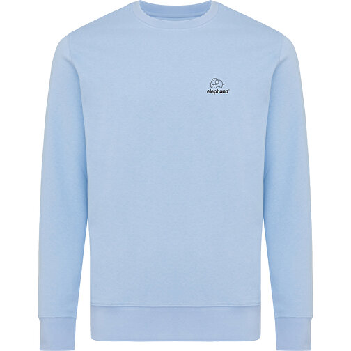 Iqoniq Etosha Lightweight Sweater Aus Recycelter Baumwolle , sky blue, 30% recycelte und 70% biologische Baumwolle, XXXL, 80,00cm x 1,00cm (Länge x Höhe), Bild 3