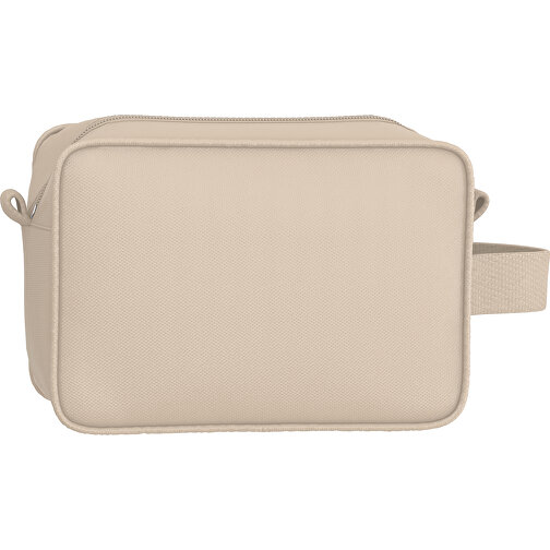 Kosmetiktasche Nova , beige, Sublimation-fabric 200g - Polyester (PU), 16,00cm x 8,00cm x 23,00cm (Länge x Höhe x Breite), Bild 2