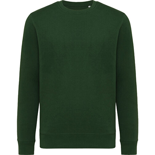 Iqoniq Etosha Lightweight Sweater Aus Recycelter Baumwolle , forest green, 30% recycelte und 70% biologische Baumwolle, XL, 76,00cm x 1,00cm (Länge x Höhe), Bild 1