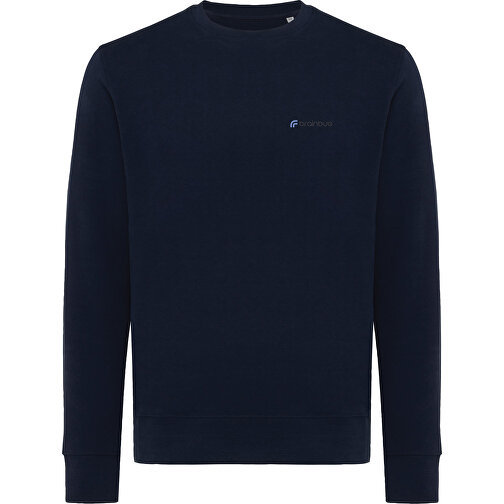 Iqoniq Etosha Lightweight Sweater Aus Recycelter Baumwolle , navy blau, 30% recycelte und 70% biologische Baumwolle, XXXL, 80,00cm x 1,00cm (Länge x Höhe), Bild 11