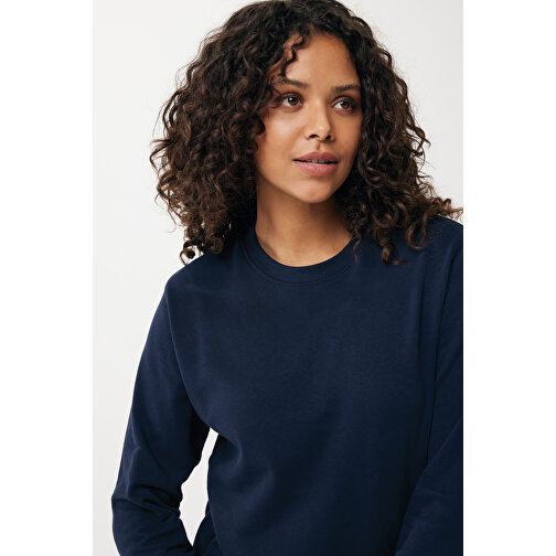 Iqoniq Etosha Lightweight Sweater Aus Recycelter Baumwolle , navy blau, 30% recycelte und 70% biologische Baumwolle, XXXL, 80,00cm x 1,00cm (Länge x Höhe), Bild 9