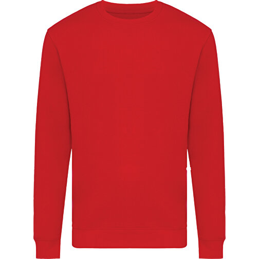 Iqoniq Zion Rundhals-Sweater Aus Recycelter Baumwolle , rot, 50% recycelte und 50% biologische Baumwolle, XXL, 78,00cm x 1,00cm (Länge x Höhe), Bild 1