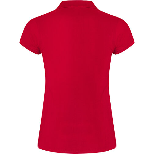 Star Poloshirt Für Damen , rot, Piqué Strick 100% Baumwolle, 200 g/m2, M, , Bild 2