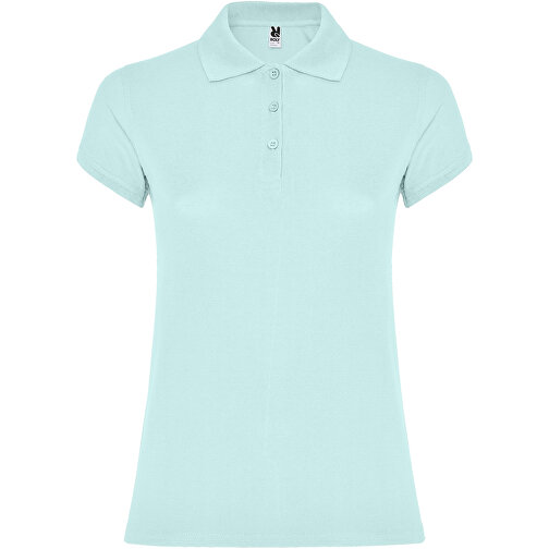 Star Poloshirt Für Damen , mintgrün, Piqué Strick 100% Baumwolle, 200 g/m2, 3XL, , Bild 1